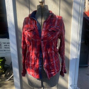 Mens MUFTI jeans reversible button down